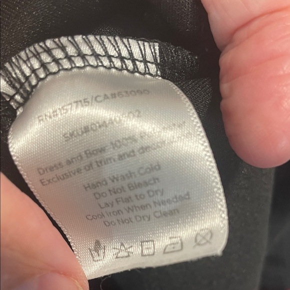 Spirit Black and Red Cheerleader Mini Dress - Picture 9 of 11